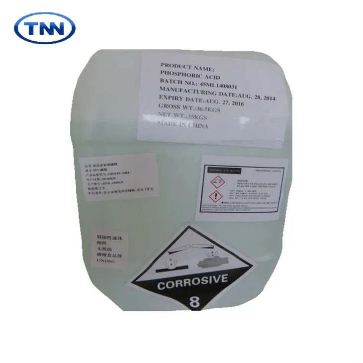 Fosforna kiselina 85 posto prehrambenog kvaliteta